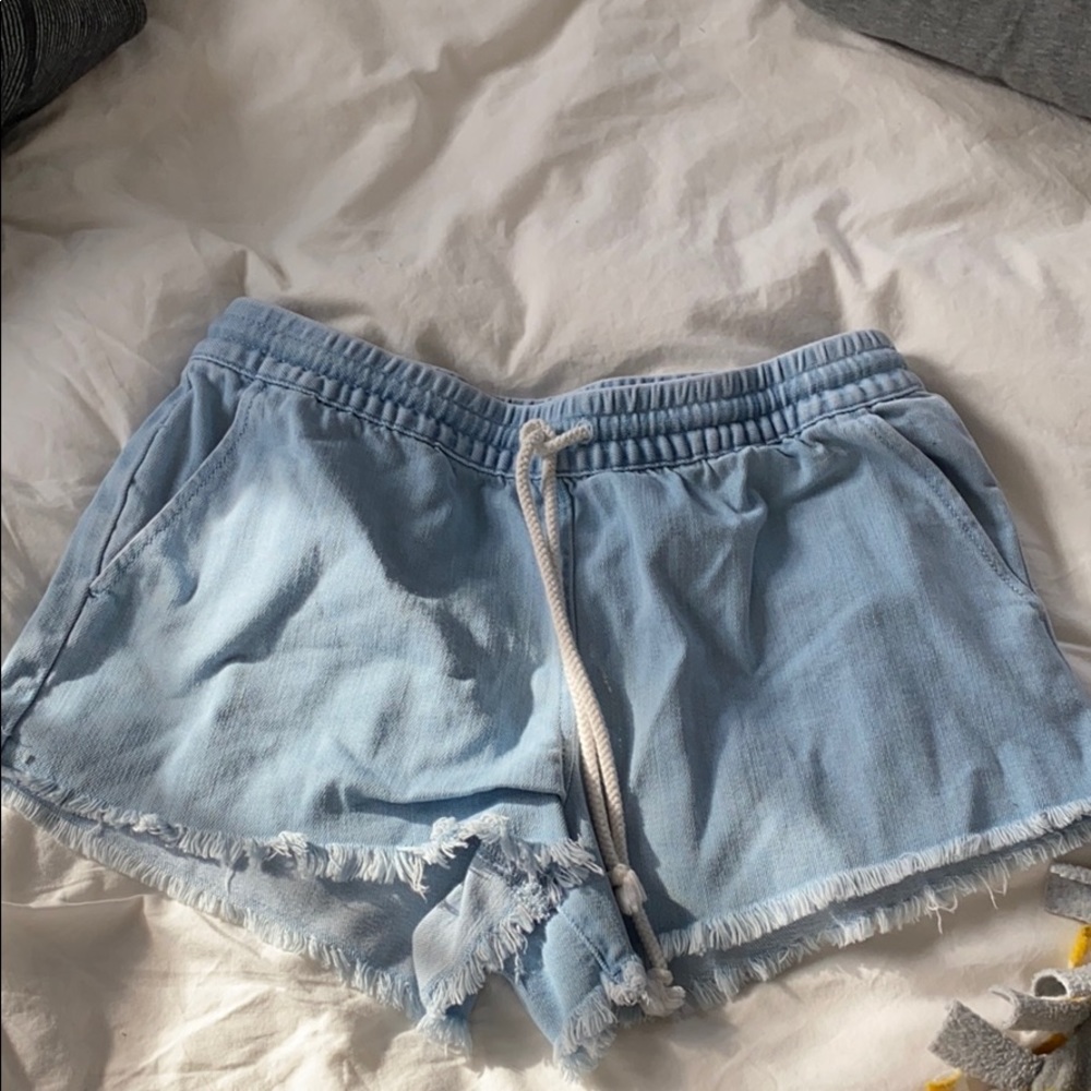 Aerie denim shorts
